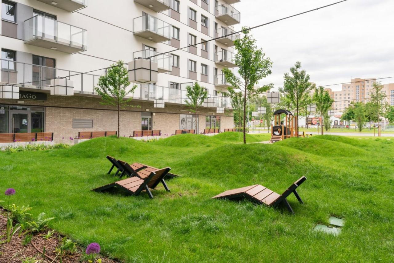 Apartmán Project Comfort Apartament Wilenska 14A 14 Warszawa Exteriér fotografie